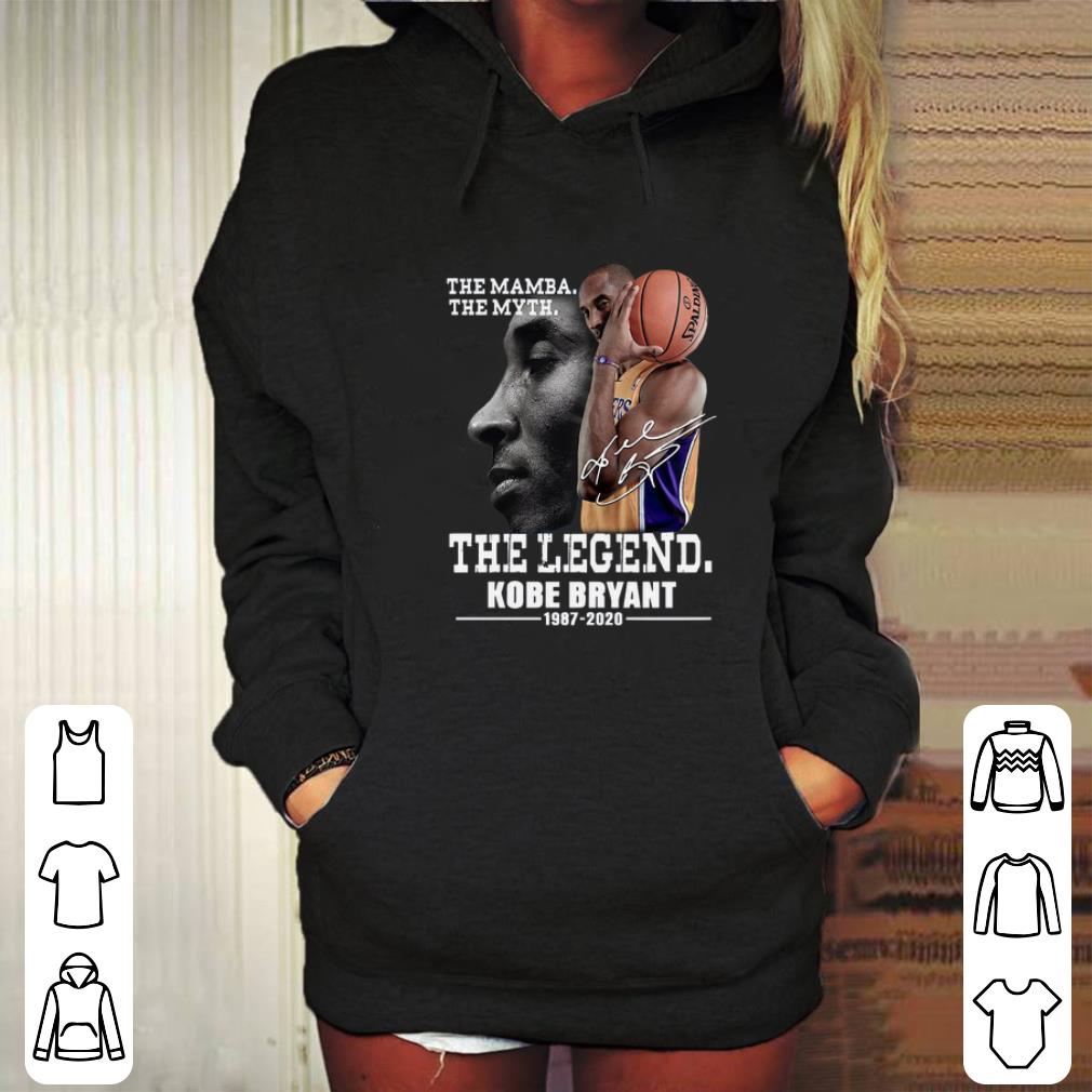 Cool The Mamba The Myth The Legend Kobe Bryant 1987 2020 shirt 4 - Cool The Mamba The Myth The Legend Kobe Bryant 1987-2020 shirt