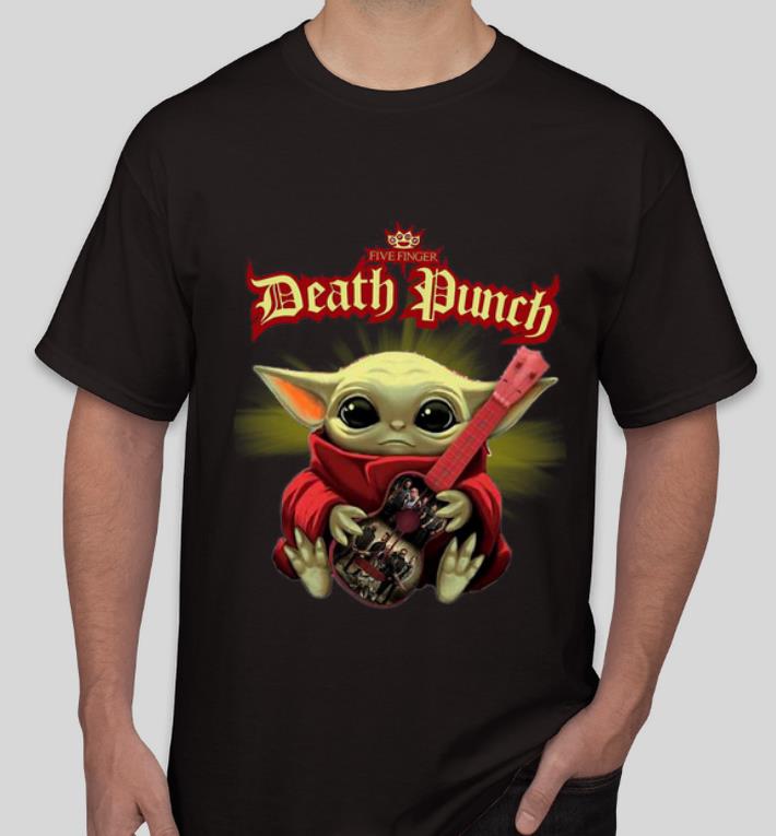 Hot Star Wars Baby Yoda Hug Five Finger Death Punch shirt Hot Star Wars Baby Yoda Hug Five Finger Death Punch shirt 4 - Hot Star Wars Baby Yoda Hug Five Finger Death Punch shirt