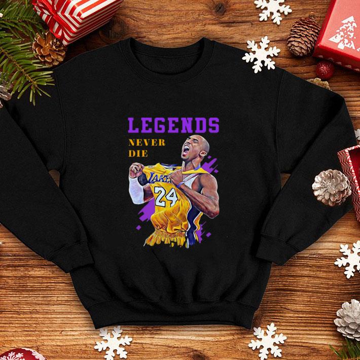 Nice Rip Kobe Bryant Legends Never Die shirt 4 - Nice Rip Kobe Bryant Legends Never Die shirt