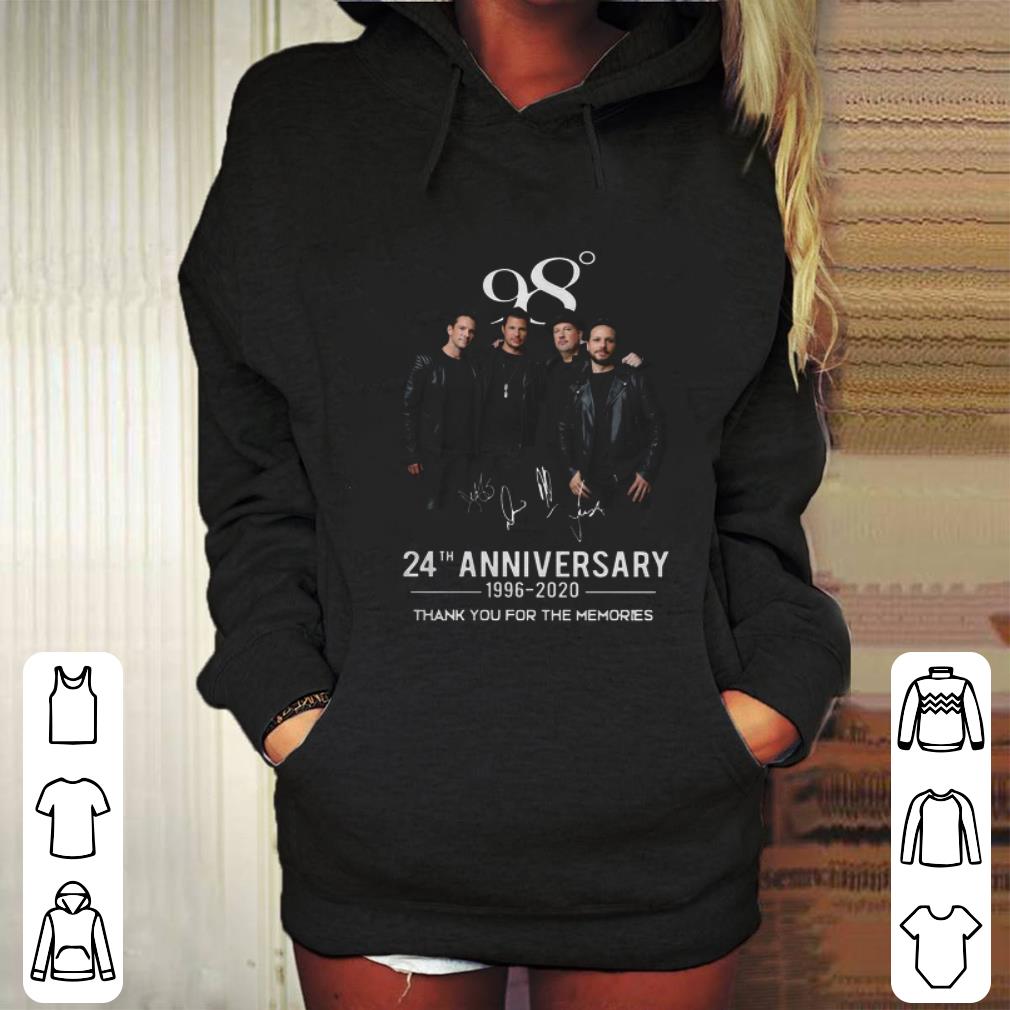 Official 98 Degrees 24th Anniversary 1996-2020 Signatures Thank You For The Memories shirt Official 98 Degrees 24th Anniversary 1996 2020 Signatures Thank You For The Memories shirt 4 - Official 98 Degrees 24th Anniversary 1996-2020 Signatures Thank You For The Memories shirt