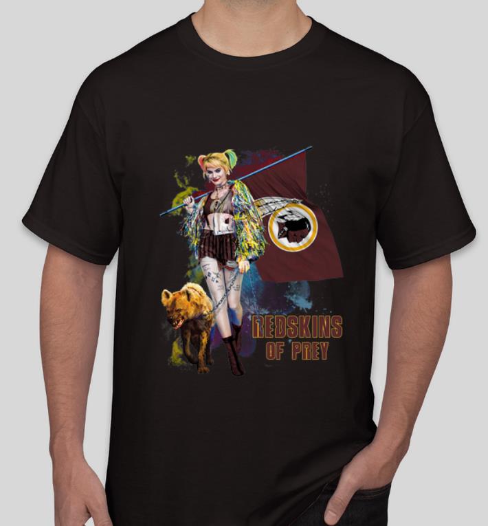 Original Harley Quinn San Washington Redskins Of Prey San Washington Redskins Flag shirt 4 - Original Harley Quinn San Washington Redskins Of Prey San Washington Redskins Flag shirt