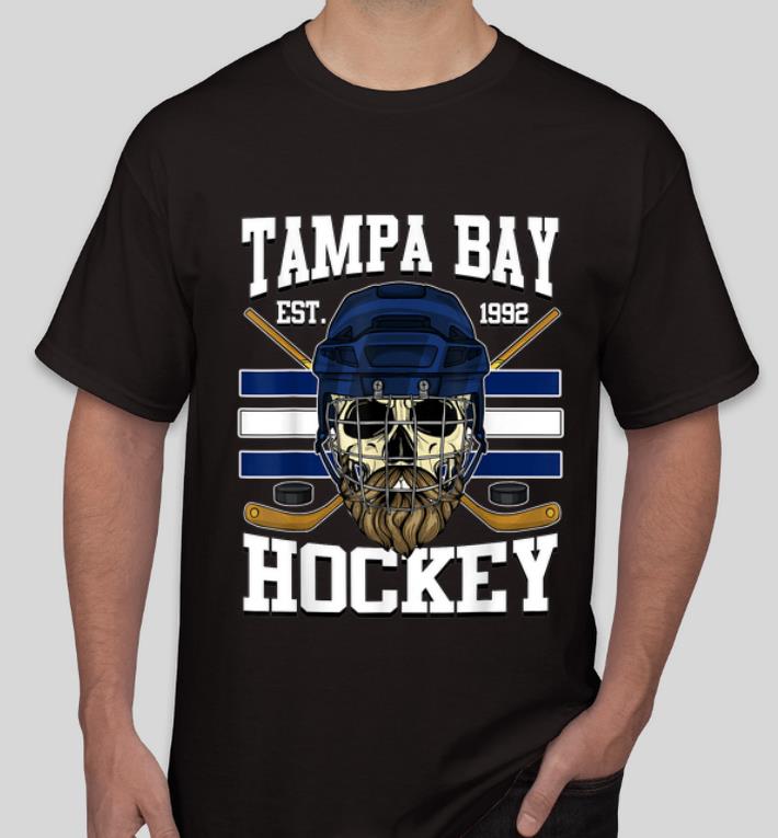 Original Tampa Bay Hockey Est 1992 Bearded Skull shirt 4 - Original Tampa Bay Hockey Est 1992 Bearded Skull shirt
