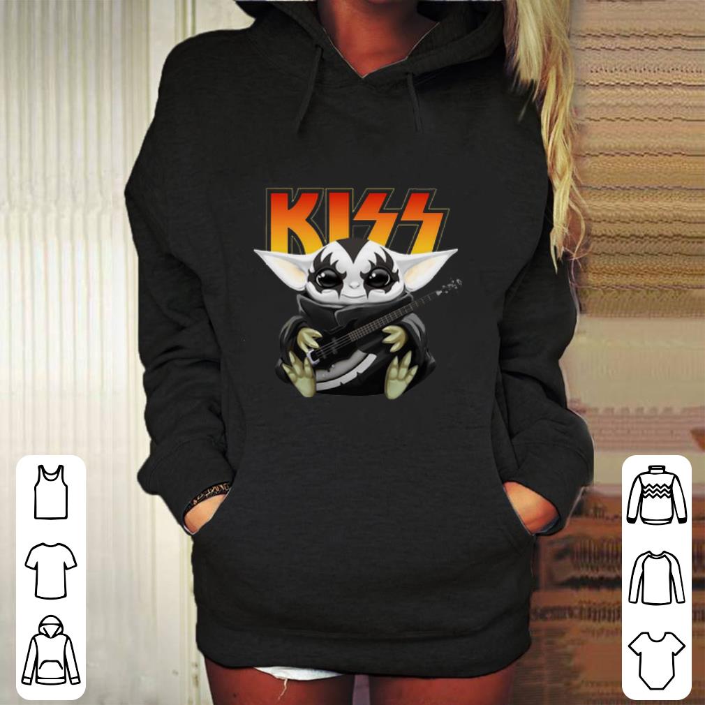 Premium Baby Yoda Mashup Kiss guitar Star Wars shirt Premium Baby Yoda Mashup Kiss guitar Star Wars shirt 4 - Premium Baby Yoda Mashup Kiss guitar Star Wars shirt