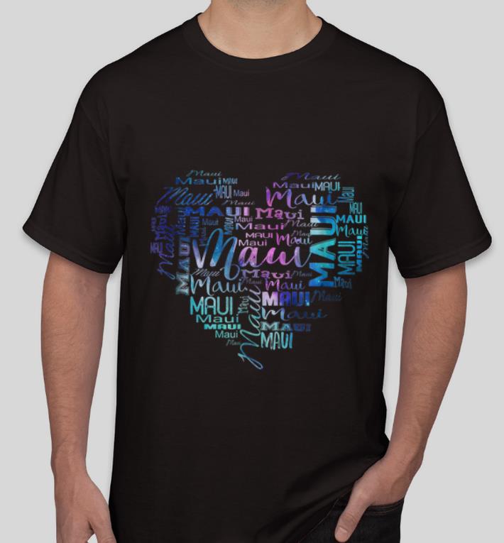 Top A Heart Of Maui Love Maui Souvenir shirt 4 - Top A Heart Of Maui Love Maui Souvenir shirt