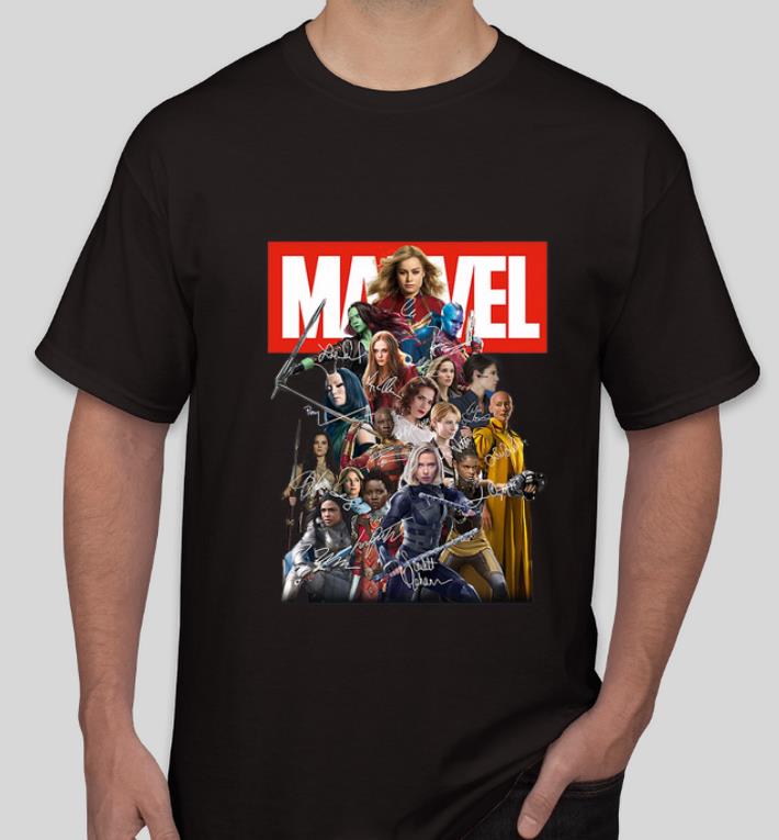 Top Avengers Woman MCU Signature shirt 4 - Top Avengers Woman MCU Signature shirt