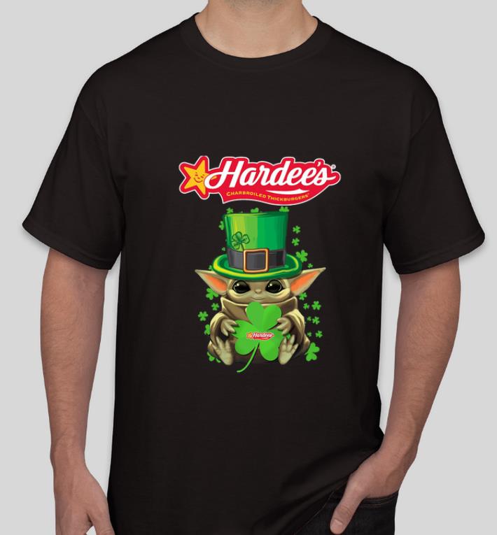 Top Baby Yoda Hardee s Shamrock St Patrick s Day shirt 4 - Top Baby Yoda Hardee’s Shamrock St.Patrick’s Day shirt