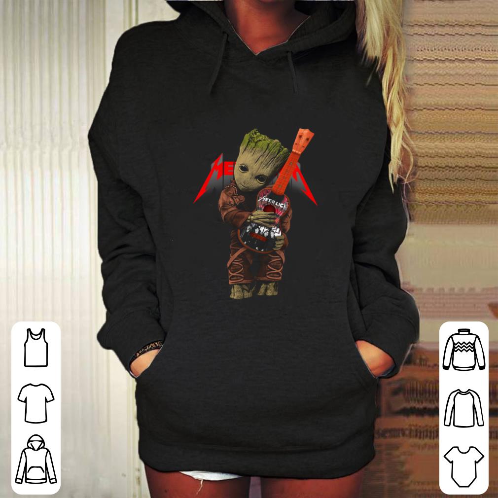 Official Baby Yoda Hug Metallic Guitar Star Wars shirt 4 - Official Baby Yoda Hug Metallic Guitar Star Wars shirt