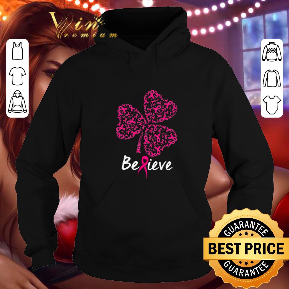 Official Breast cancer Awareness believe shamrock St. Patrick's day shirt Official Breast cancer Awareness believe shamrock St Patrick s day shirt 4 - Official Breast cancer Awareness believe shamrock St. Patrick's day shirt