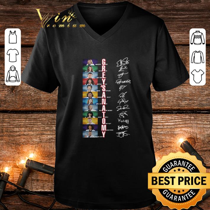 Official Grey s Anatomy signatures Meredith Grey Jo Wilson Alex Karev shirt 4 - Official Grey's Anatomy signatures Meredith Grey Jo Wilson Alex Karev shirt
