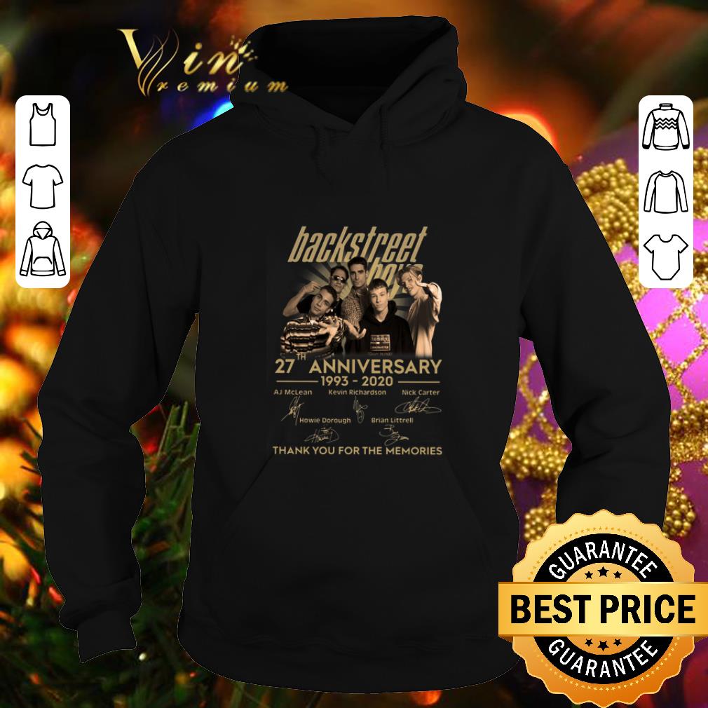 Official backstreet boys 27th anniversary 1993-2020 signatures thank you for the memories shirt Official backstreet boys 27th anniversary 1993 2020 signatures thank you for the memories shirt 4 4 - Official backstreet boys 27th anniversary 1993-2020 signatures thank you for the memories shirt