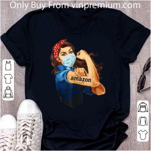 Premium Strong Woman Mask Tattoo Amazon shirt