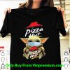 Original Star Wars Baby Yoda Mask Hug Pizza Hut shirt