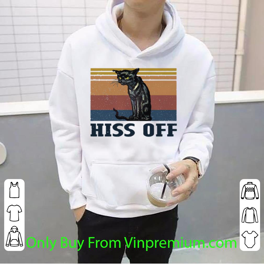 0f318a26 official vintage black cat hiss off shirt 4 - Official Vintage Black Cat Hiss Off shirt