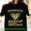 Nice Overwatch Social Distance Training Since 2015 shirt