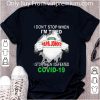 Official Papa John’s Pizza Blood Inside I Stop When I Defeated Covid-19 shirt