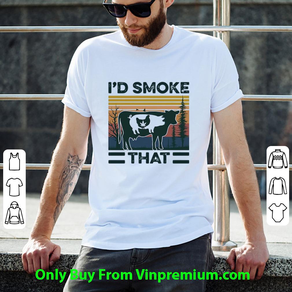 Original Farm Animals I’d Smoke That Vintage shirt