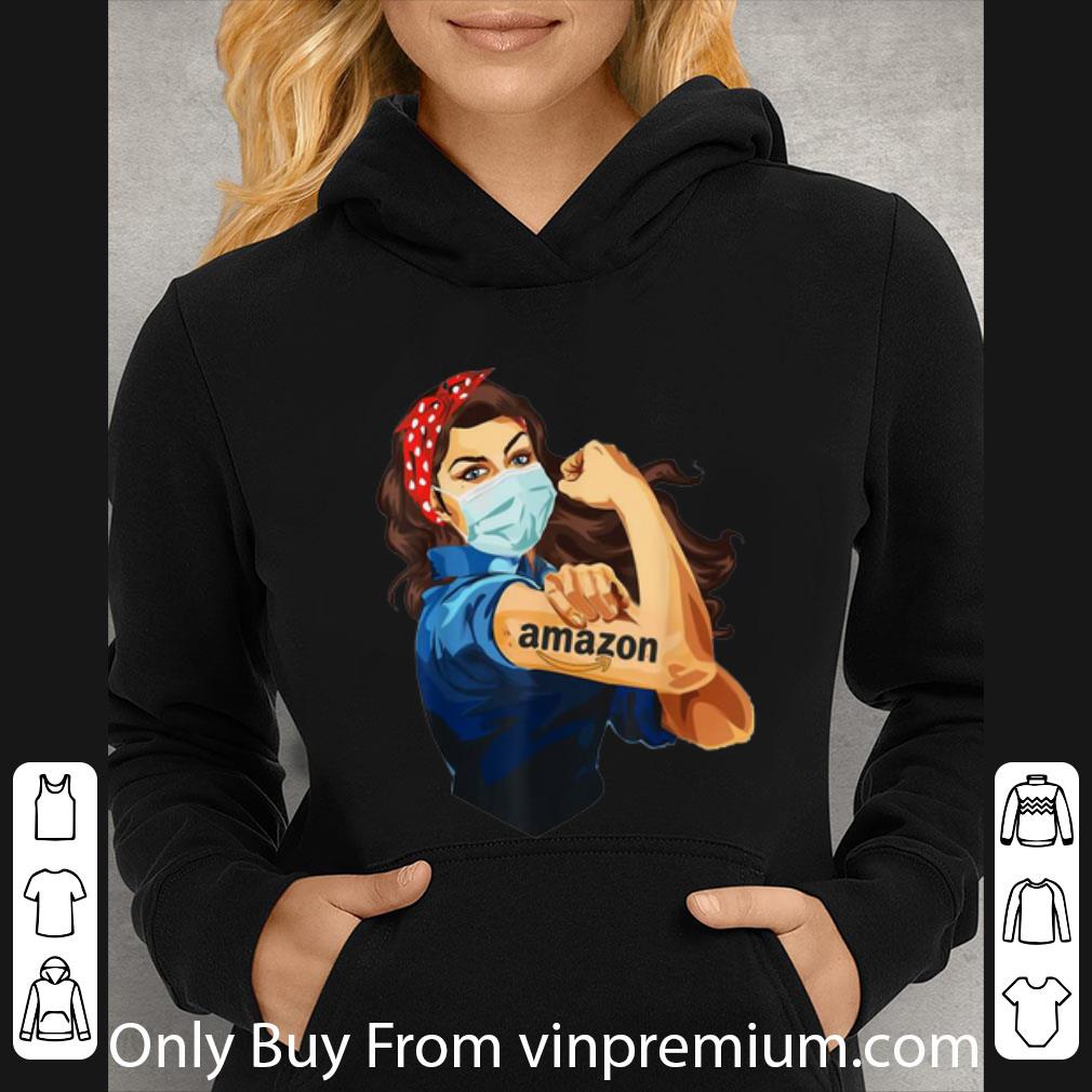 3524c5d4 premium strong woman mask tattoo amazon shirt 4 - Premium Strong Woman Mask Tattoo Amazon shirt