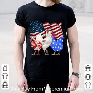 Official American Flag Chicken shirt