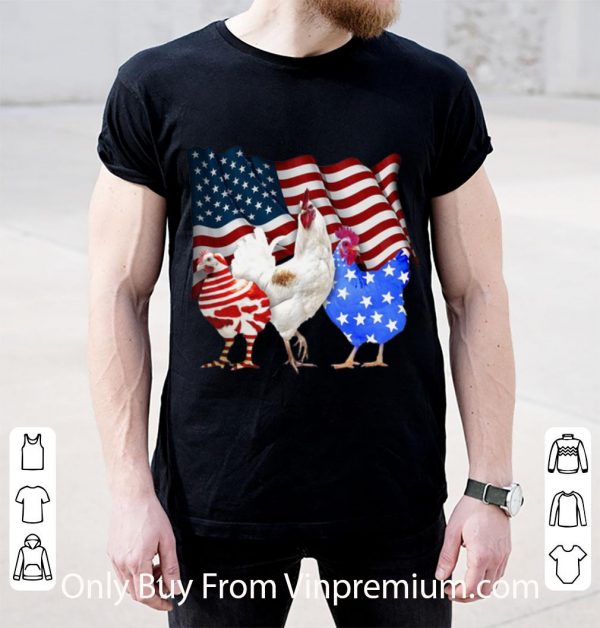 Official American Flag Chicken shirt