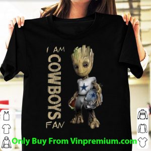 Original Baby Groot I Am Cowboys Fan shirt