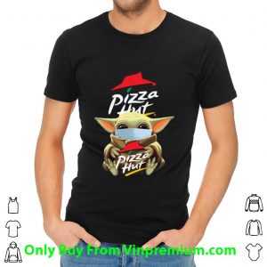 Original Star Wars Baby Yoda Mask Hug Pizza Hut shirt 1