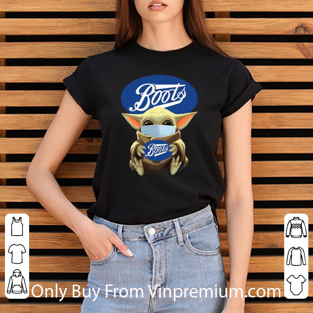 Nice Star Wars Baby Yoda Face Mask Hug Boots shirt Nice Star Wars Baby Yoda Face Mask Hug Boots shirt
