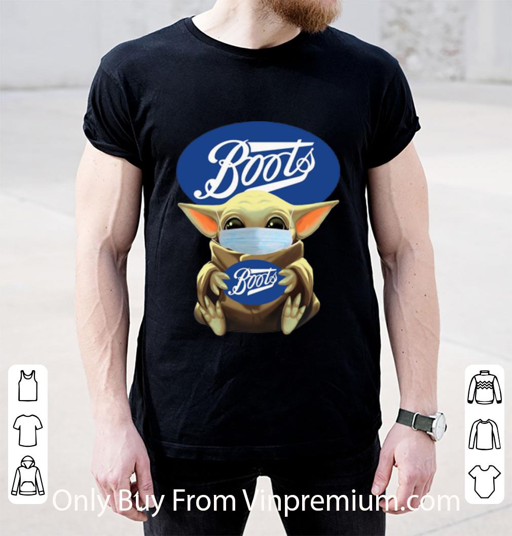 Nice Star Wars Baby Yoda Face Mask Hug Boots shirt