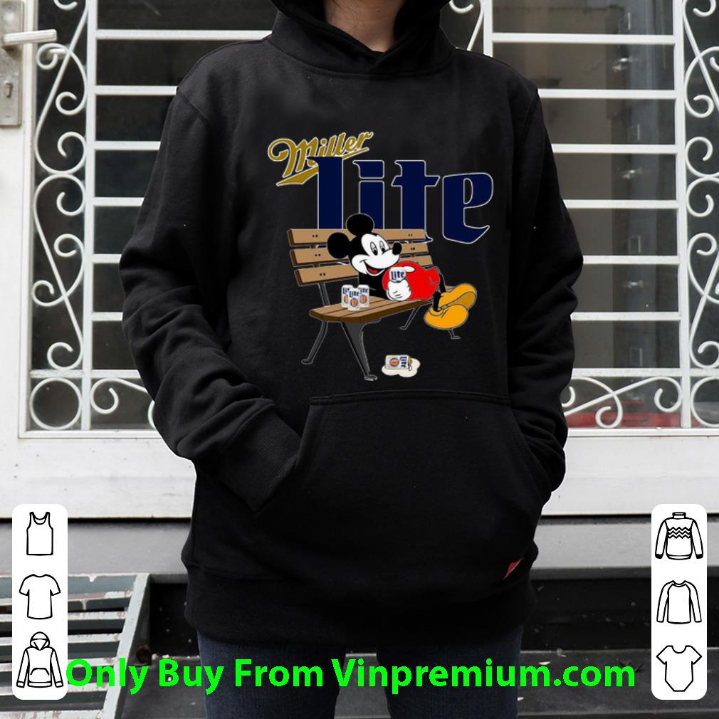 94f7b361 pretty mickey mouse drink miller lite shirt 4 - Pretty Mickey Mouse Drink Miller Lite shirt