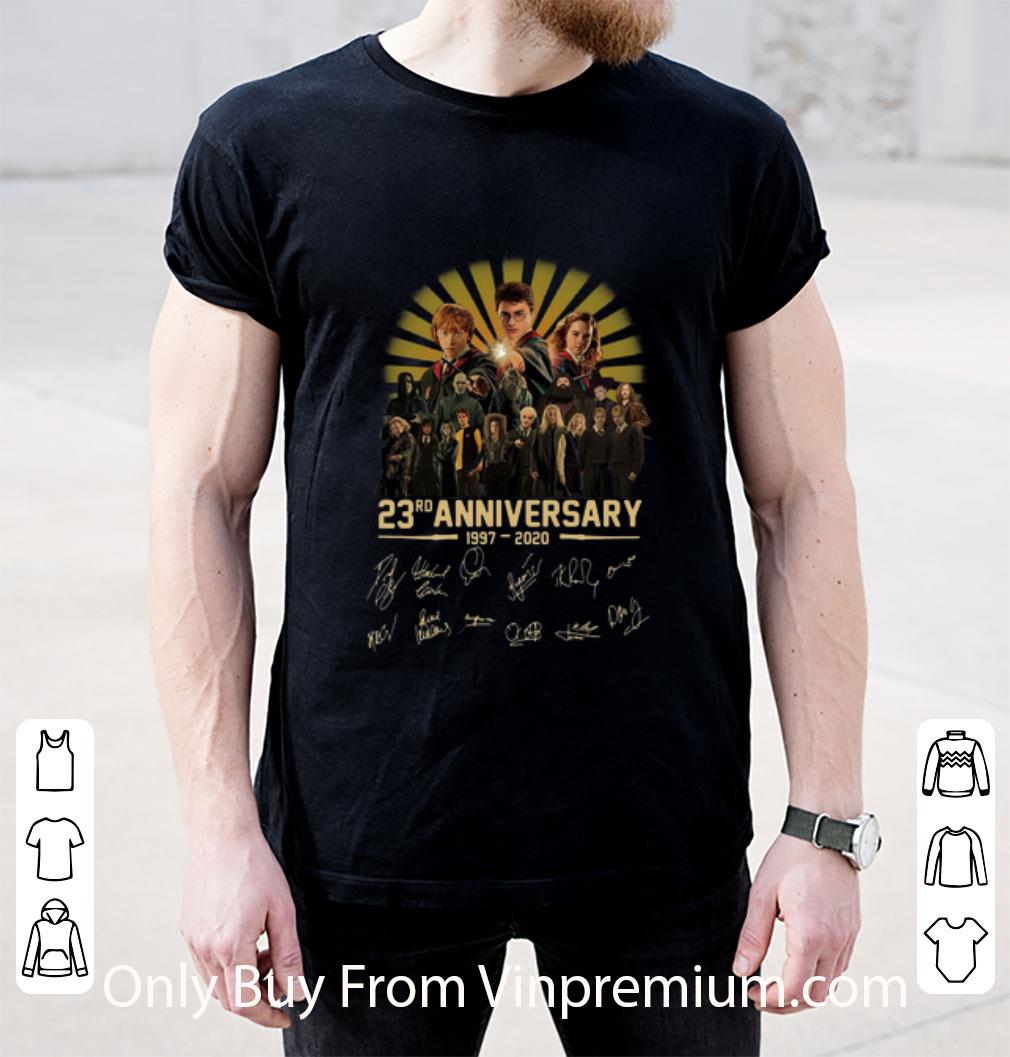 Great Harry Potter 23rd Anniversary 1997-2020 Signaturess shirt