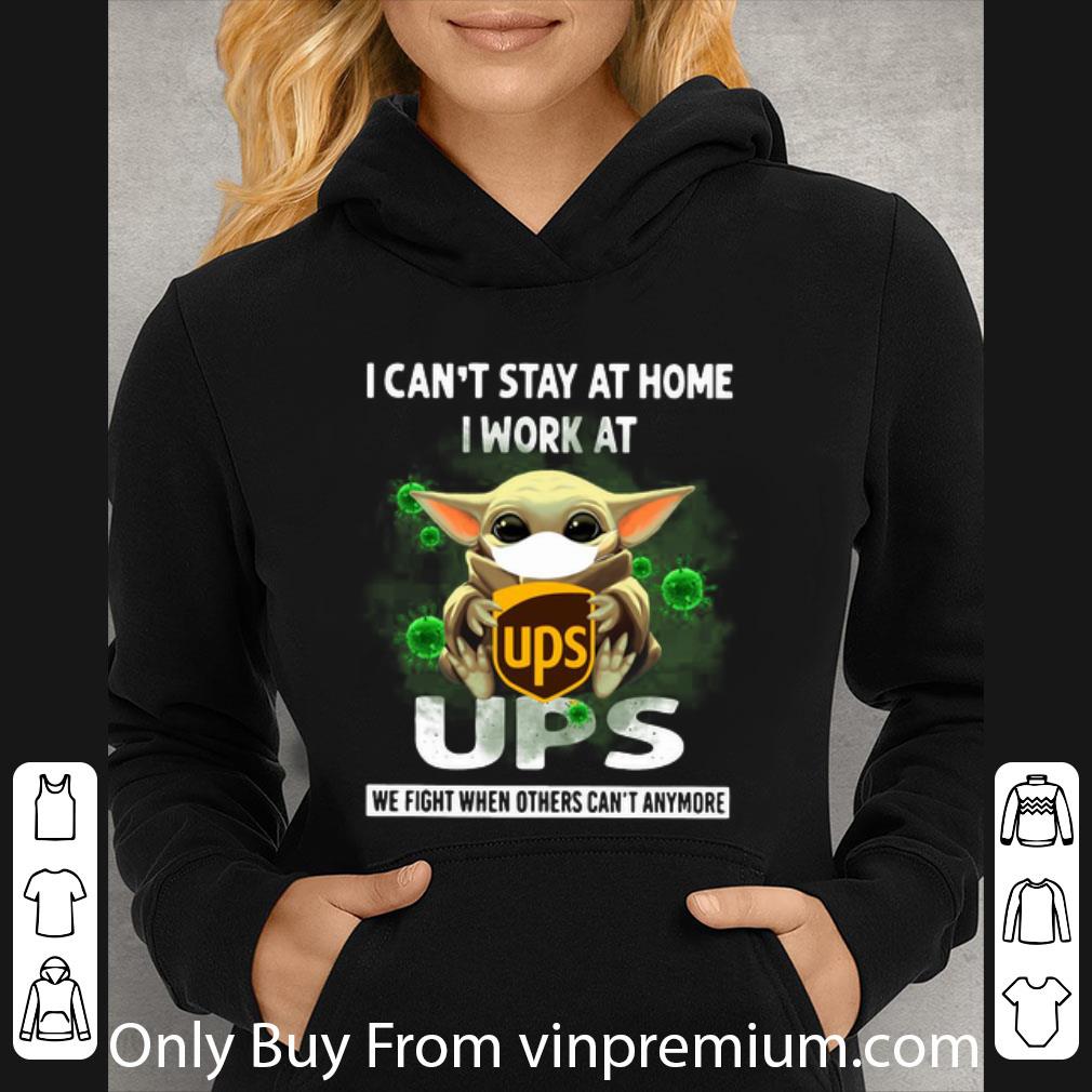 Great Star Wars Baby Yoda I Can’t Stay At Home I Work At UPS Covid-19 shirt 9df31355 great star wars baby yoda i can t stay at home i work at ups covid 19 shirt 4 - Great Star Wars Baby Yoda I Can’t Stay At Home I Work At UPS Covid-19 shirt
