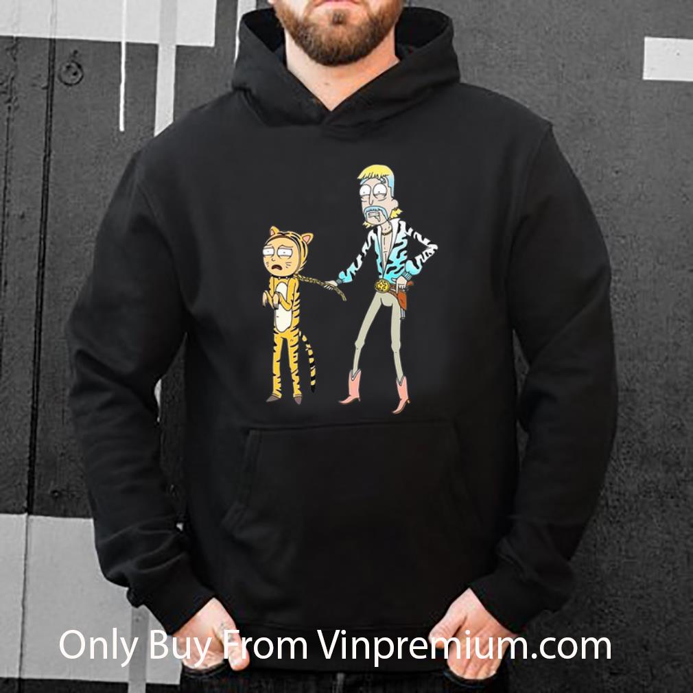 Hot Tiger King Joe Exotic Rick And Morty Cosplay shirt 4 - Hot Tiger King Joe Exotic Rick And Morty Cosplay shirt