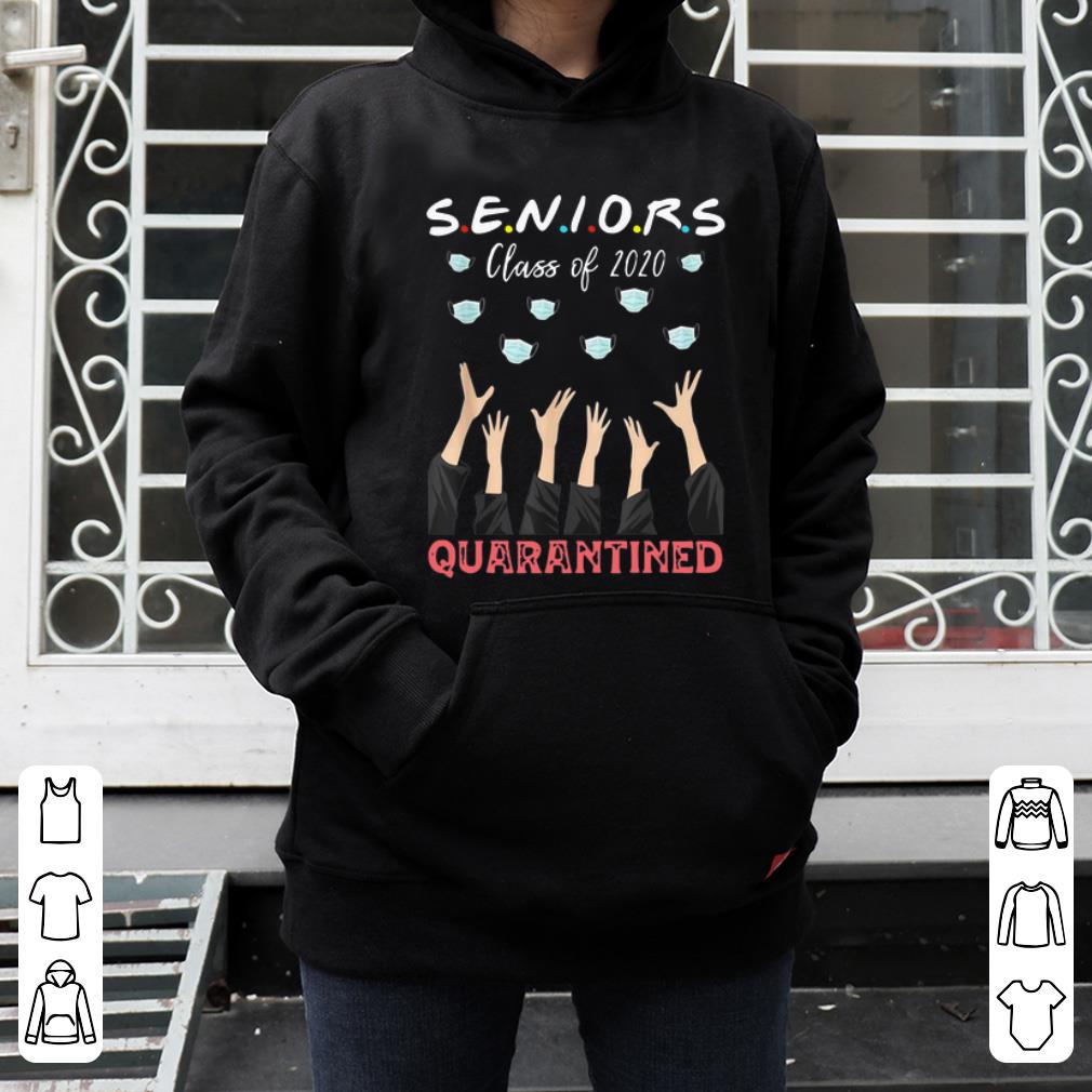 Official Face Mask Senior Class Of 2020 Graduation Quarantined shirt 4 - Official Face Mask Senior Class Of 2020 Graduation Quarantined shirt