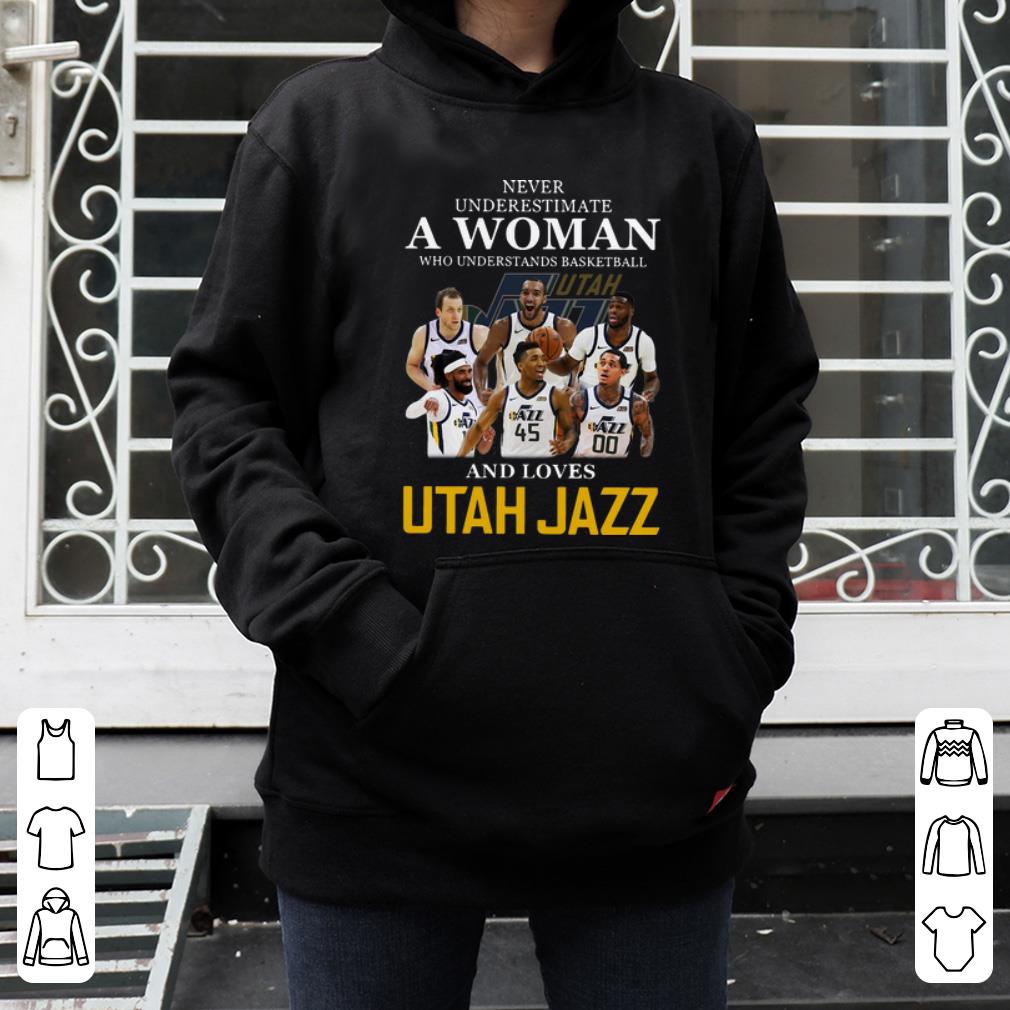 Official Never Underestimate A Woman Who Understands Baseball And Loves Utah Jazz shirt 4 - Official Never Underestimate A Woman Who Understands Baseball And Loves Utah Jazz shirt