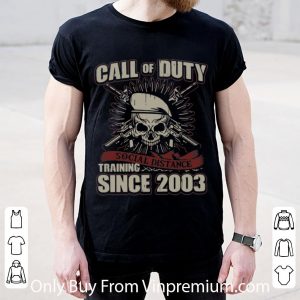 Original Call Of Duty Social Distance Training Since 2003 shirt