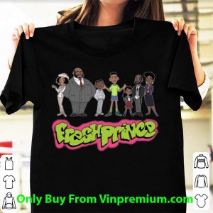 Official The Fresh Prince Of Bel Air Cartoon Characters shirt