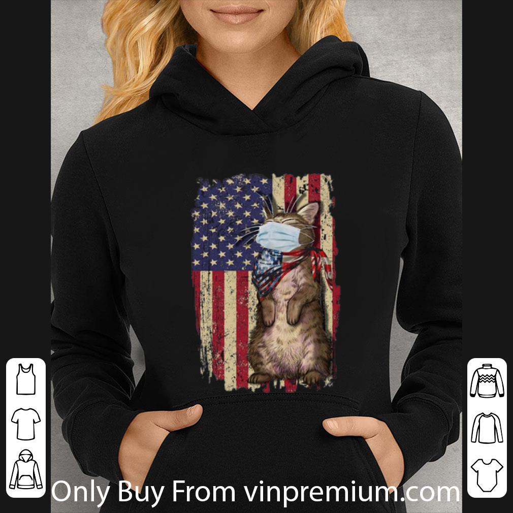 e1ac0325 top cat mask american flag quarantine shirt 4 - Top Cat Mask American Flag Quarantine shirt