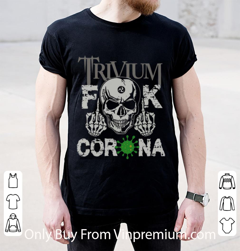 Premium Trivium Fuck Corona Covid-19 shirt