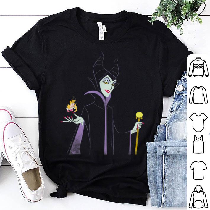 Sleeping Beauty Maleficent Outline Flame Shirt