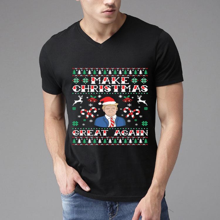 Donald Trump Holiday Season Make Christmas Great Again Shirt