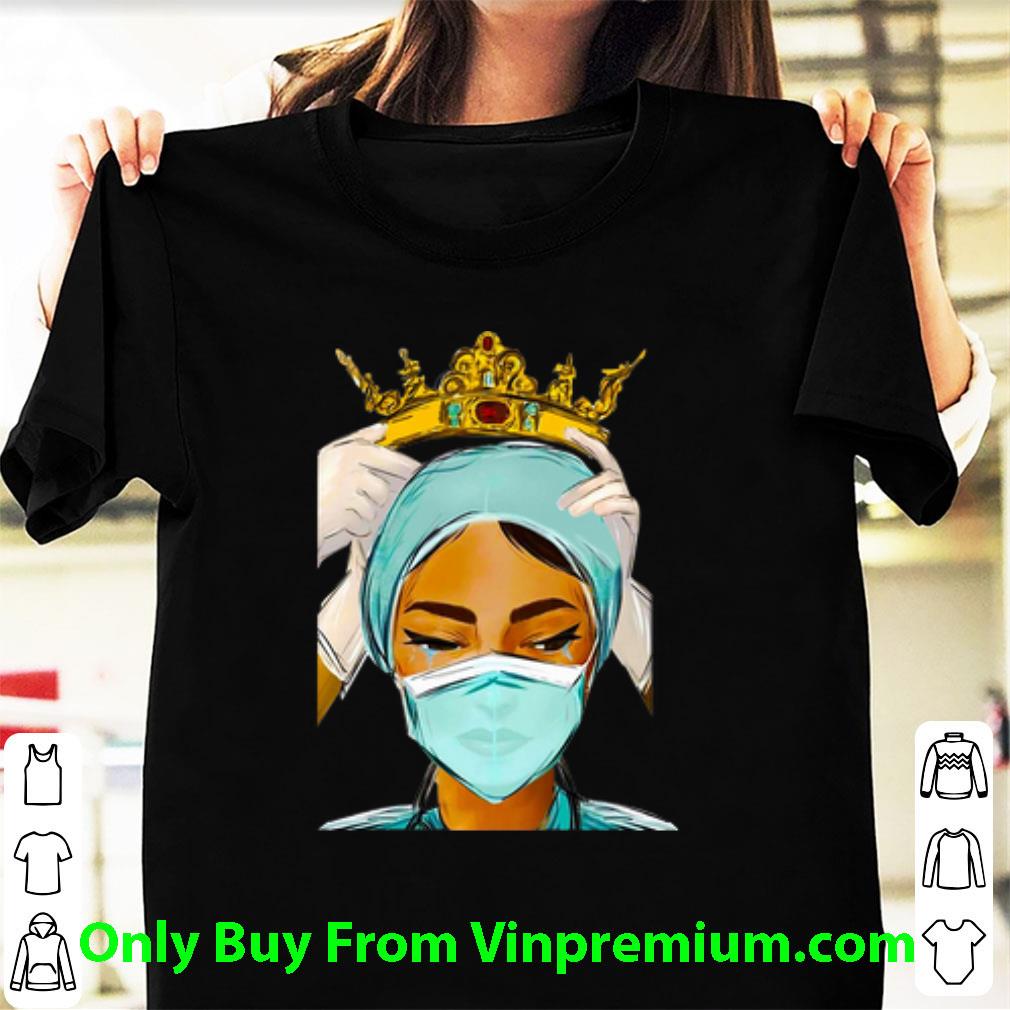 Great Nurse Wearing The Crown Queen shirt