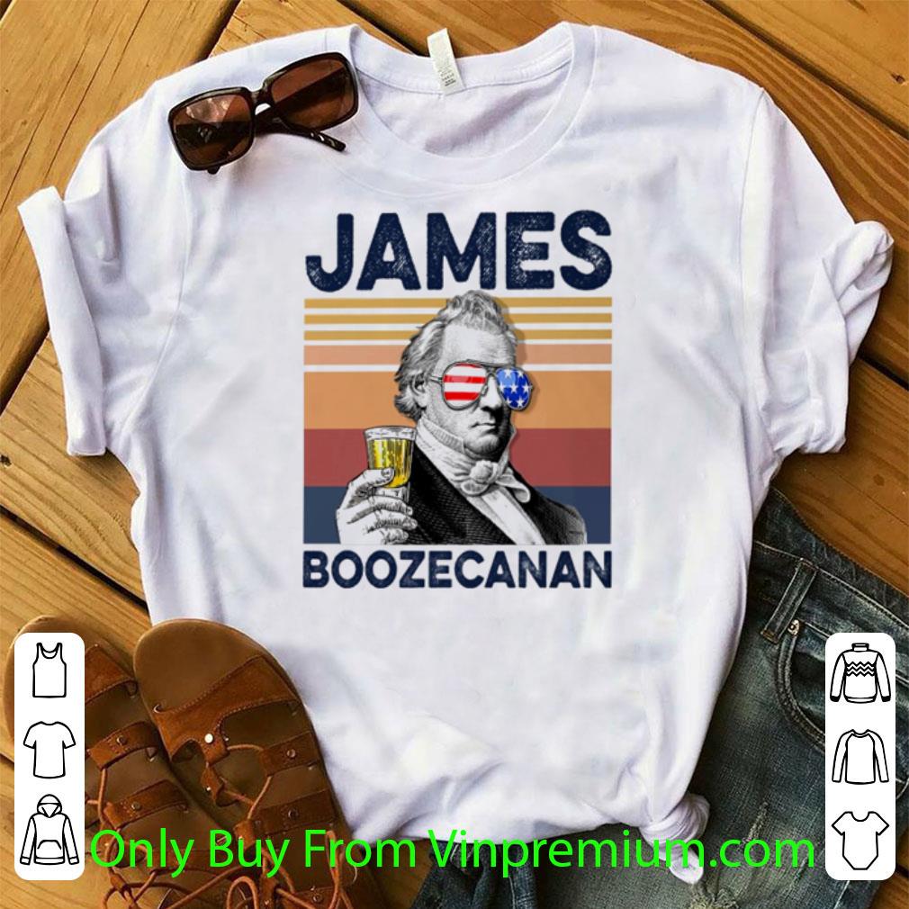 Pretty Vintage James Boozecanan American Flag Independence Day shirt