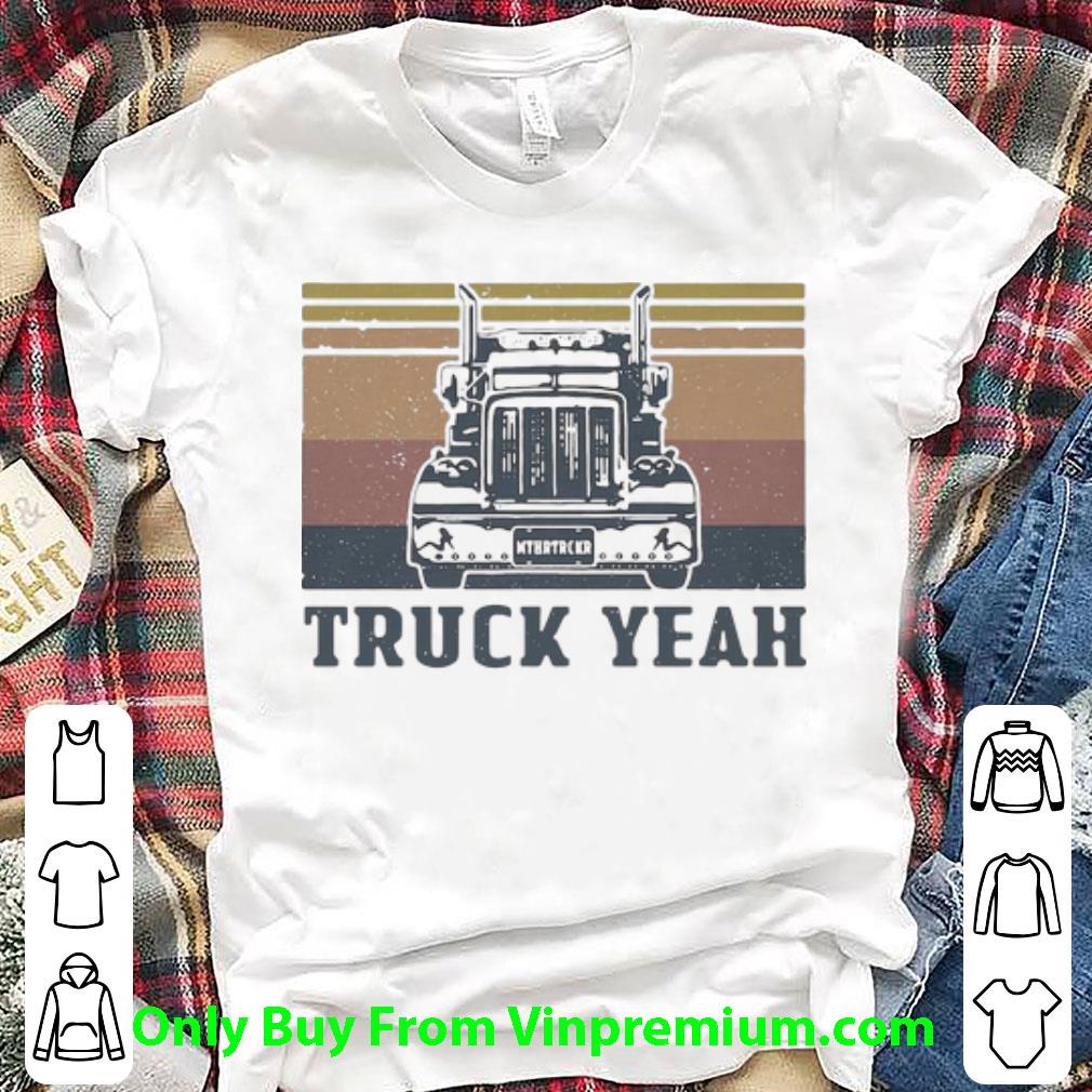 Premium Vintage Truck Yeah shirt