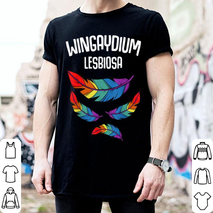 LGBT Pride 2019 Lesbian Love Wingaydium Lesbiosa Gift Shirt