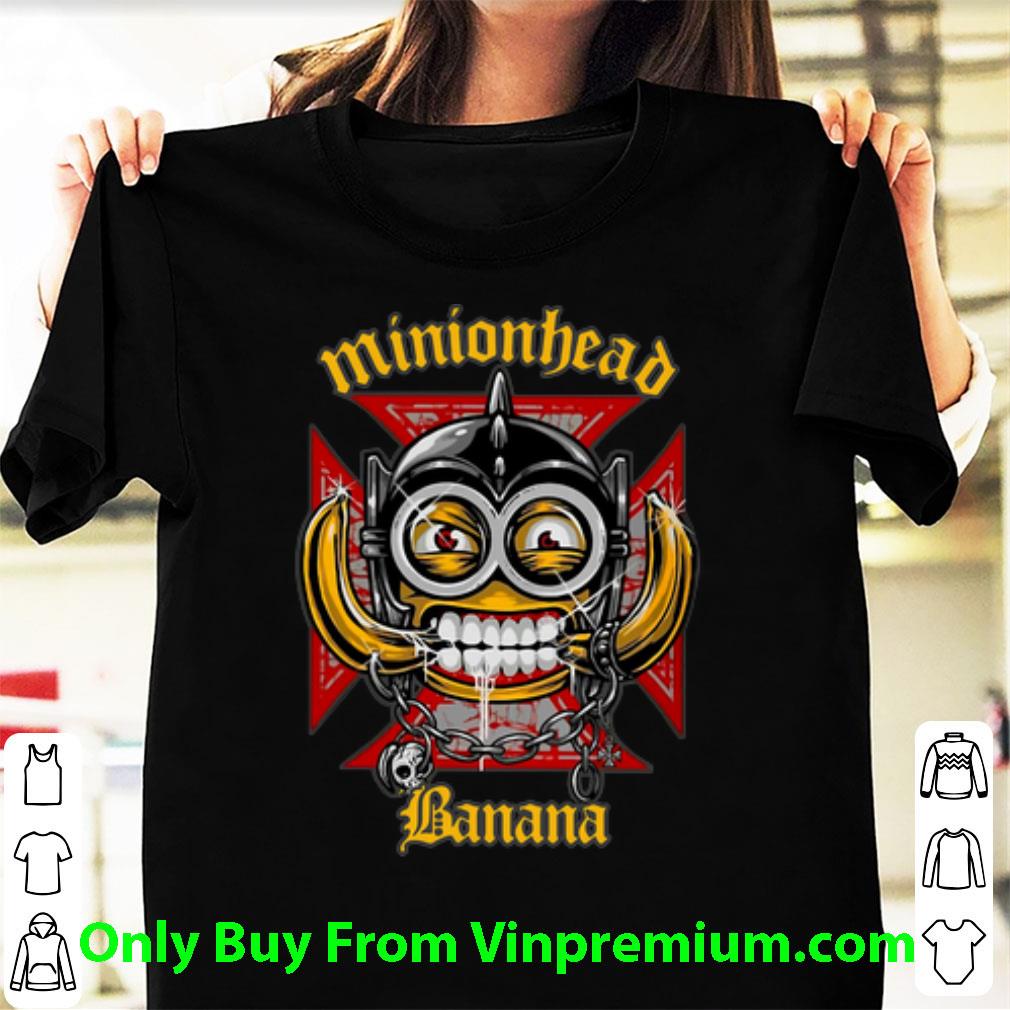 Hot Minionhead Minion Motörhead Banana shirt
