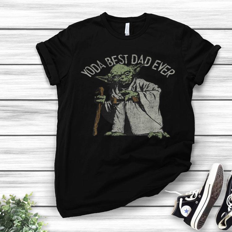 Star Wars Yoda Best Dad Ever Graphic Shirt