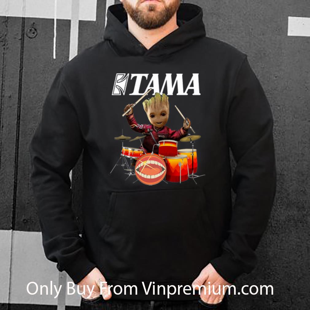 378e53a8 hot tama baby groot show animal playing drum shirt 4 - Hot Tama Baby Groot Show Animal Playing Drum shirt