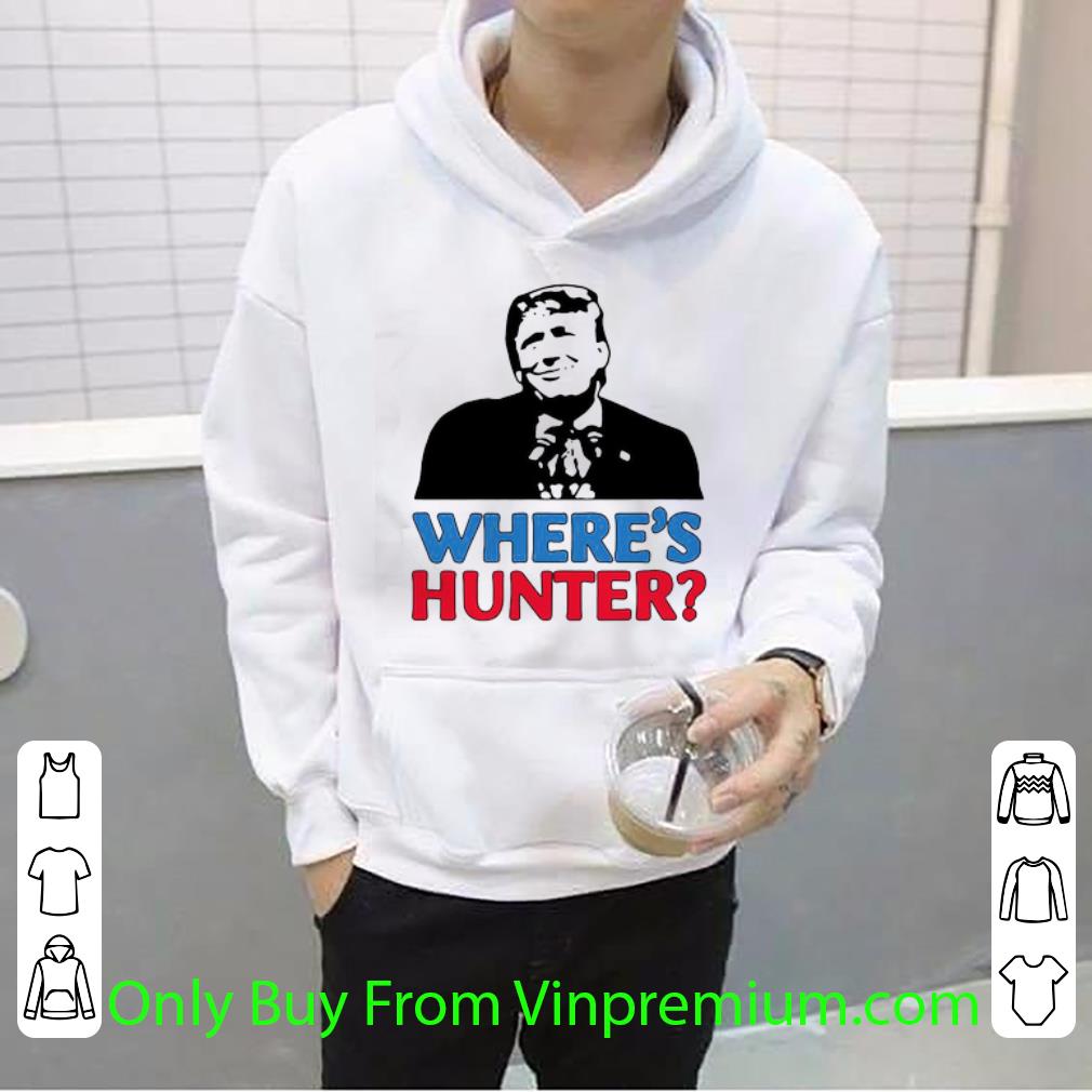 3e67e272 original where s hunter donald trump shirt 4 - Original Where’s Hunter Donald Trump shirt