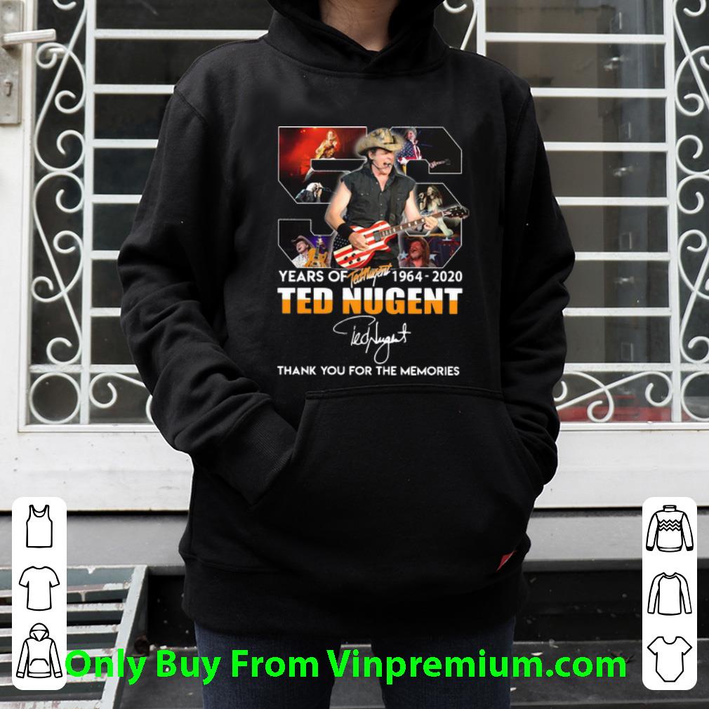 40002f95 official 56 years of ted nugent thank you for the memories signature shirt 4 - Official 56 Years Of Ted Nugent Thank You For The Memories Signature shirt