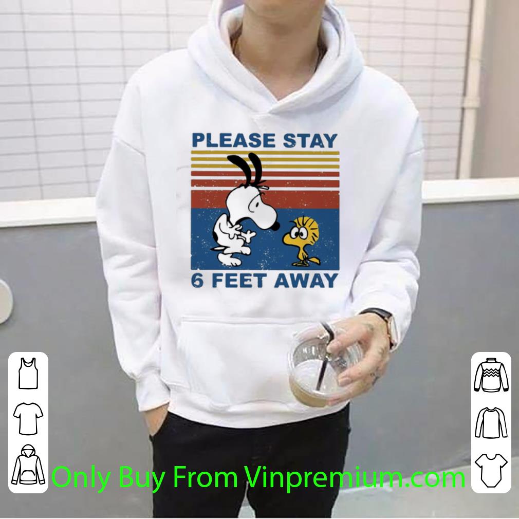 403494fc nice vintage snoopy and woodstock please stay 6 feet away shirt 4 - Nice Vintage Snoopy And Woodstock Please Stay 6 Feet Away shirt