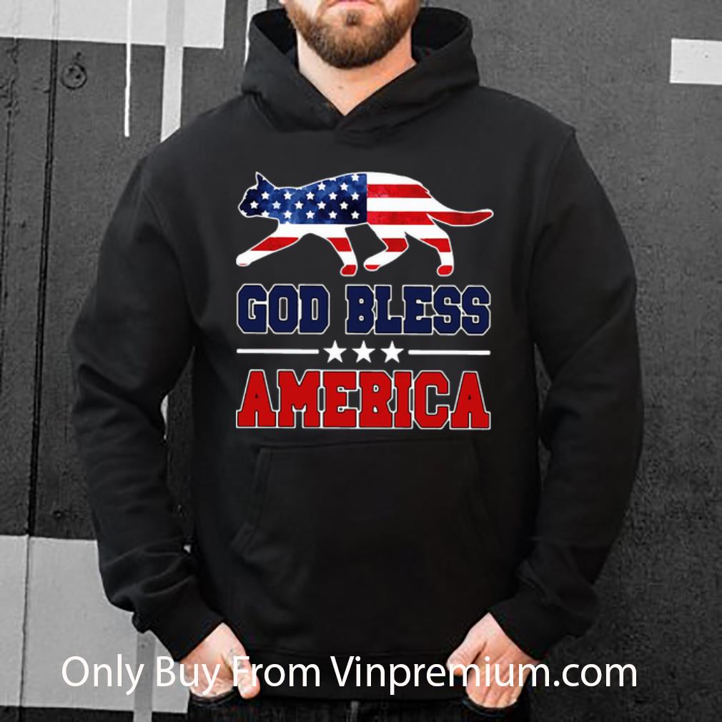 45547e04 premium cat god bless america american flag independence day shirt 4 - Premium Cat God Bless America American Flag Independence Day shirt